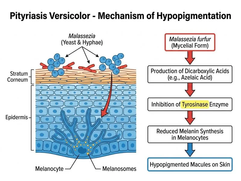 Pityriasis Versicolor diagram