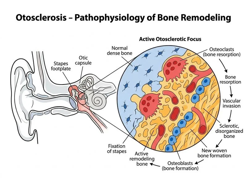 Otosclerosis diagram