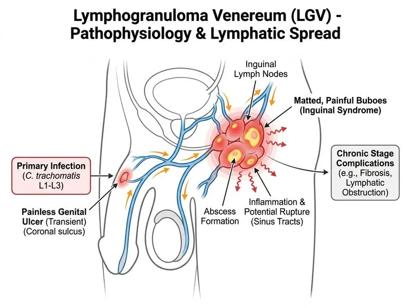 Chancroid and Lymphogranuloma Venereum diagram