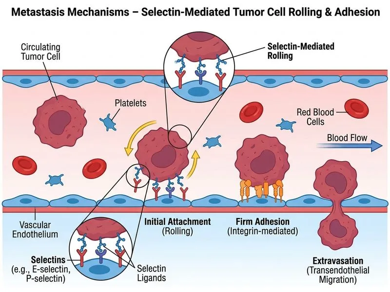 Metastasis Mechanisms diagram