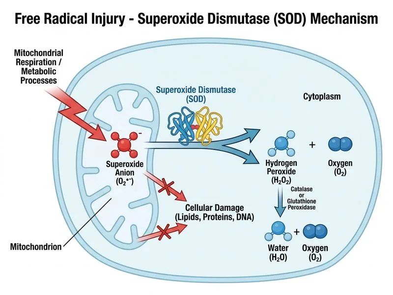Free Radical Injury diagram