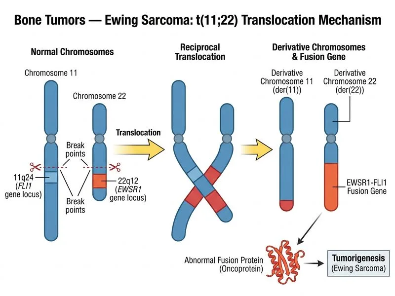 Bone Tumors — Ewing diagram