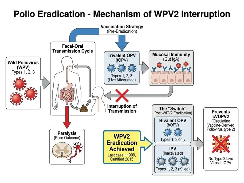 Polio Eradication diagram