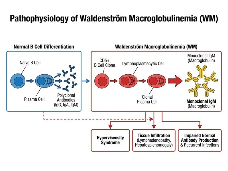 T Cell and B Cell Biology diagram
