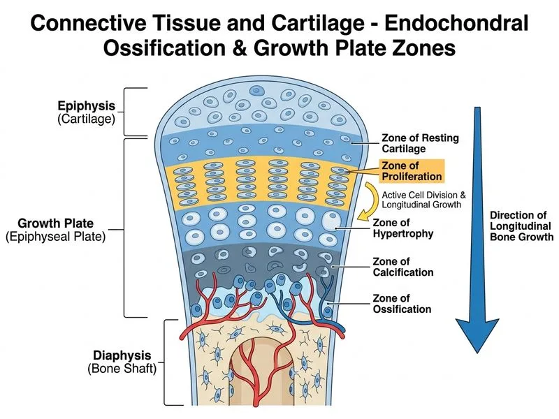 Connective Tissue and Cartilage diagram