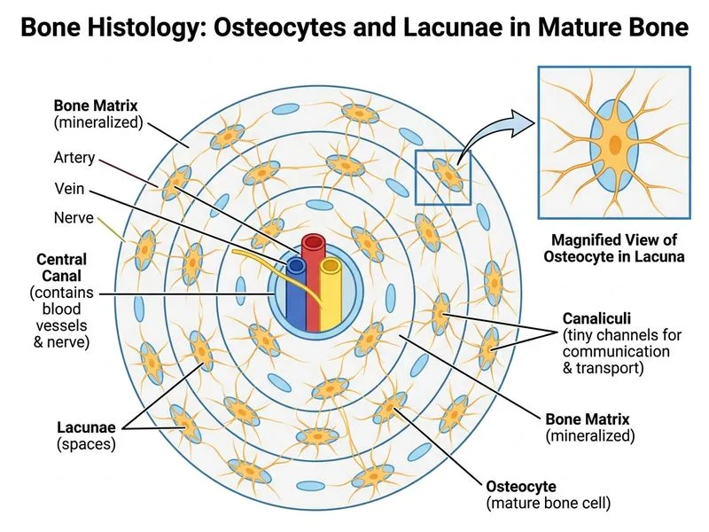Bone Histology diagram