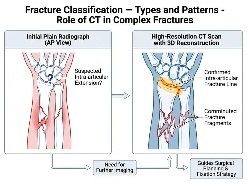Fracture Classification — Types and Patterns diagram
