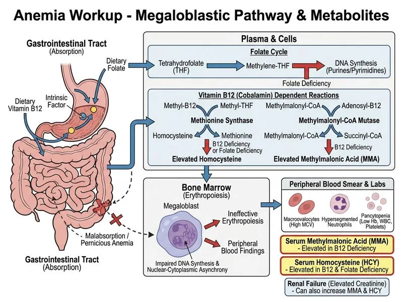 Anemia Workup diagram