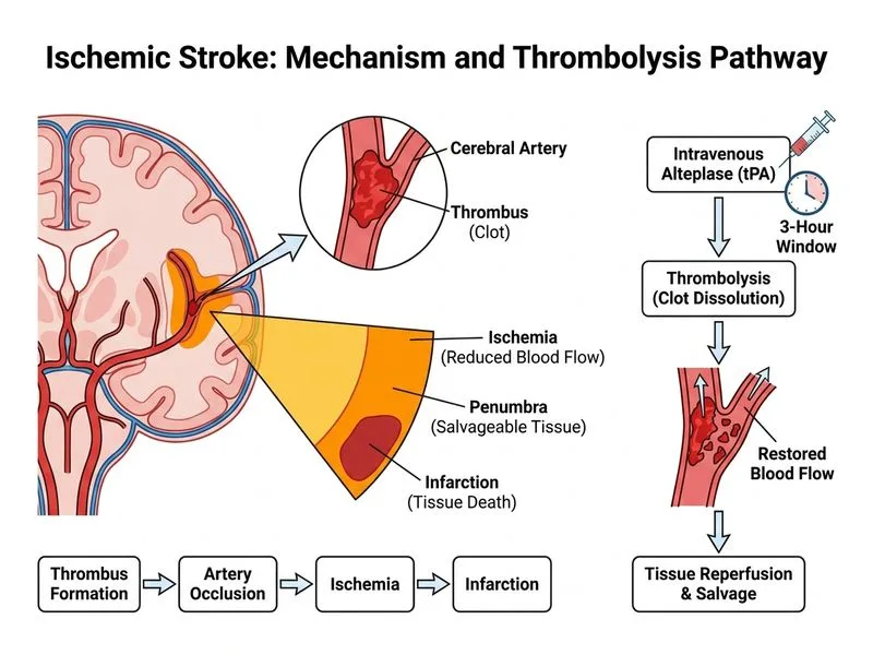 Ischemic Stroke diagram