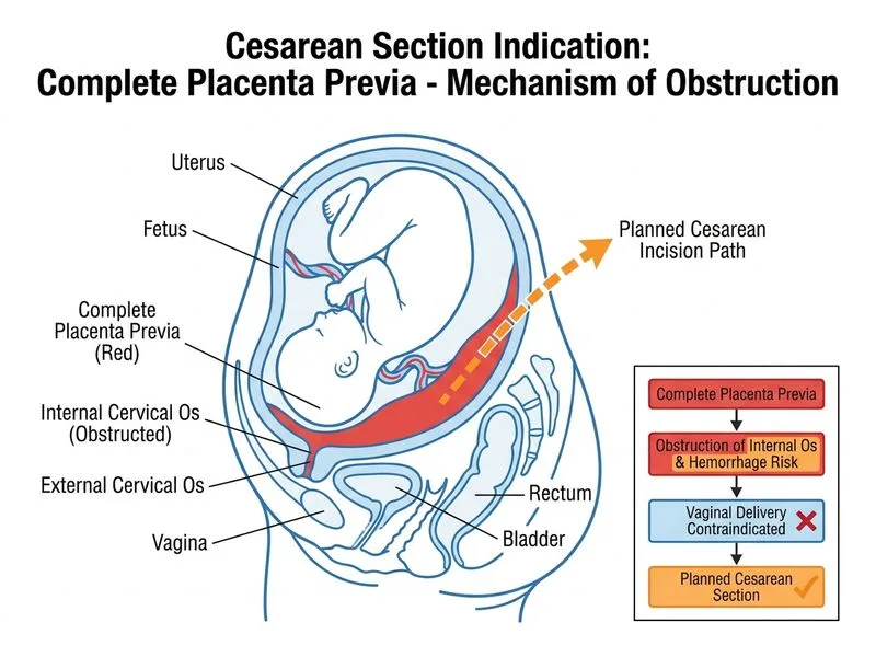 Cesarean Section Indications diagram