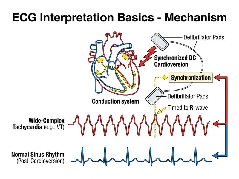 ECG Interpretation Basics diagram