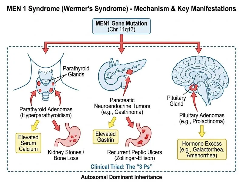 MEN Syndromes diagram