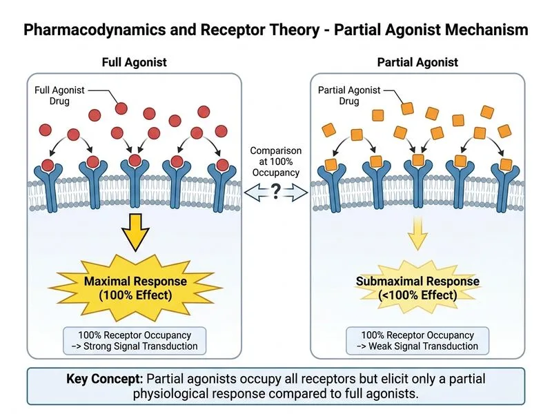 Pharmacodynamics and Receptor Theory diagram