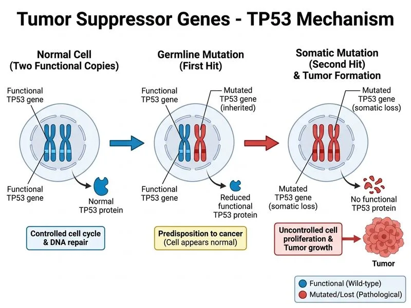 Tumor Suppressor Genes diagram
