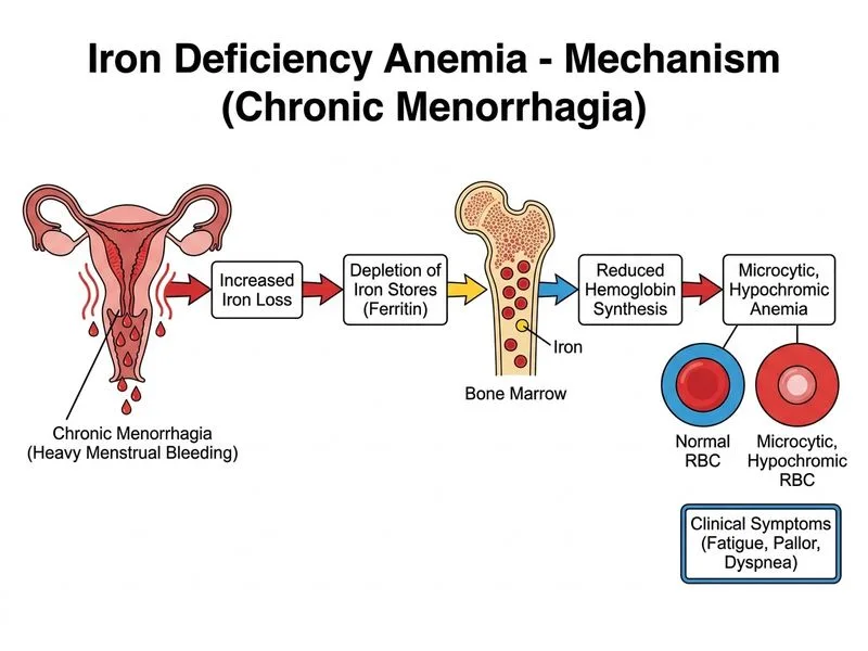 Iron Deficiency Anemia diagram