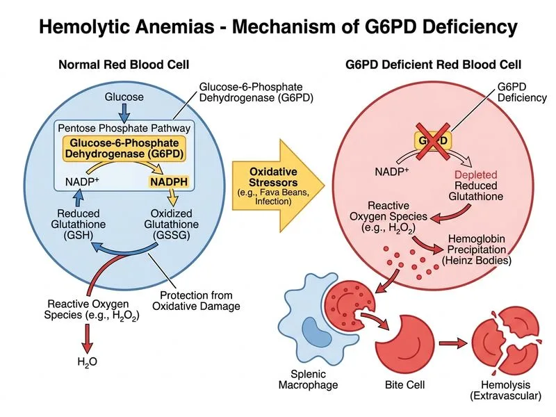 Hemolytic Anemias diagram