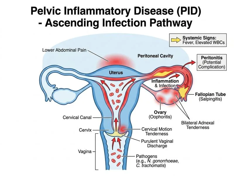 Pelvic Inflammatory Disease diagram