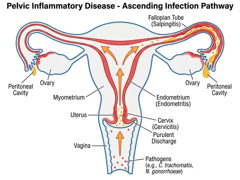 Pelvic Inflammatory Disease diagram