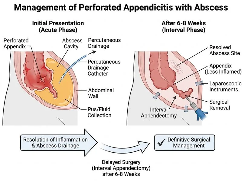 Acute Appendicitis diagram