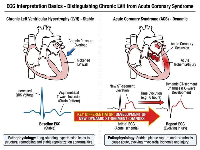 ECG Interpretation Basics diagram