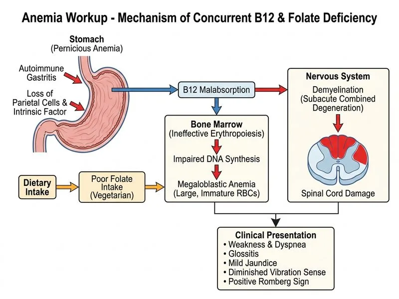 Anemia Workup diagram