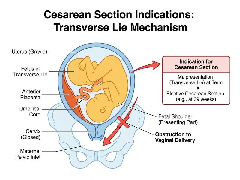 Cesarean Section Indications diagram