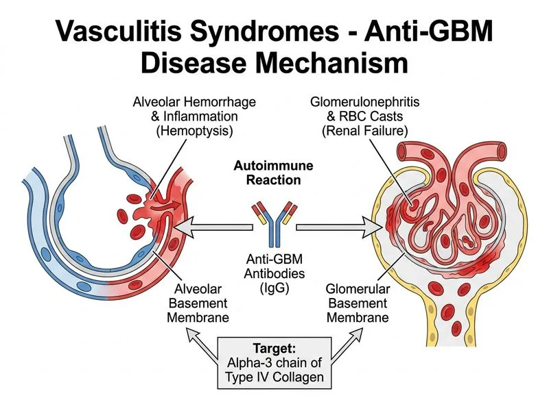 Vasculitis Syndromes diagram