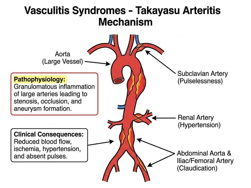 Vasculitis Syndromes diagram