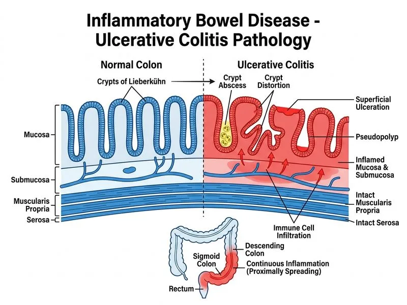 Inflammatory Bowel Disease diagram