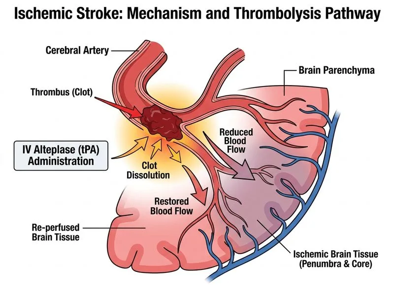 Ischemic Stroke diagram