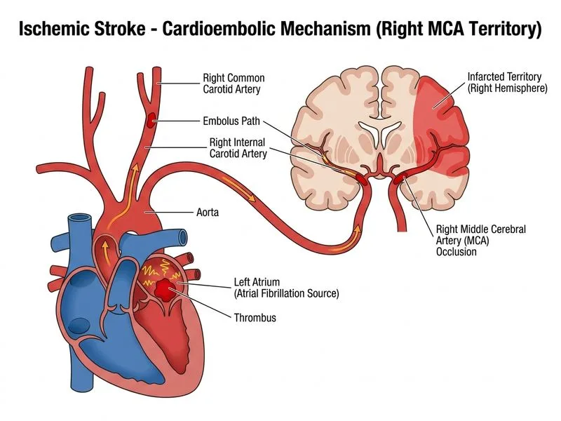 Ischemic Stroke diagram
