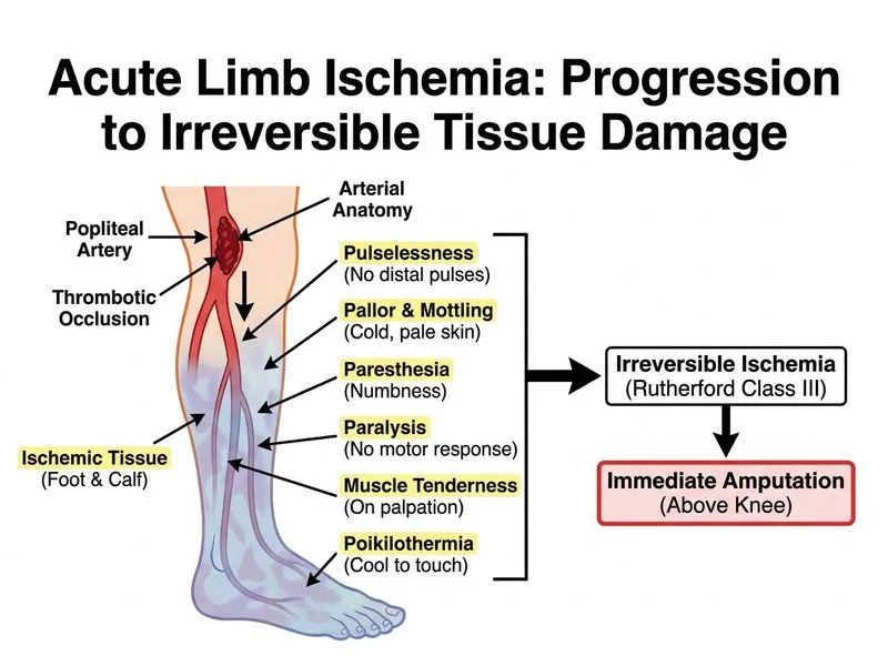 Acute Limb Ischemia diagram