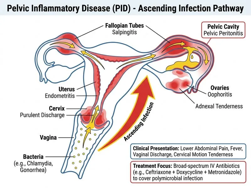 Pelvic Inflammatory Disease diagram