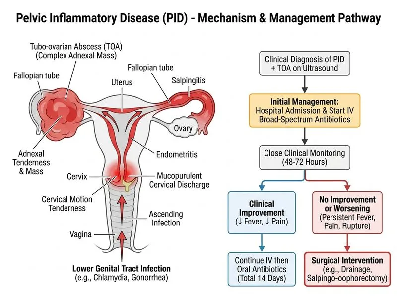Pelvic Inflammatory Disease diagram