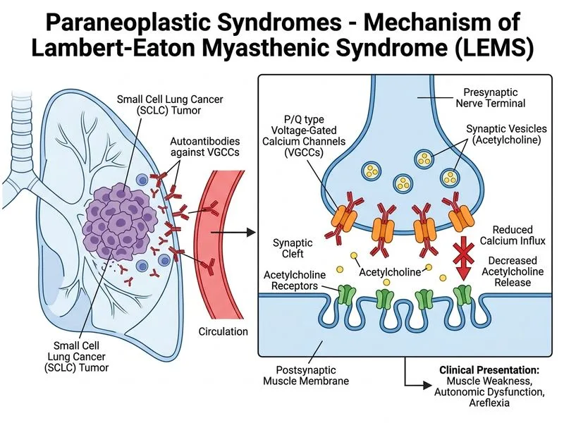 Paraneoplastic Syndromes diagram