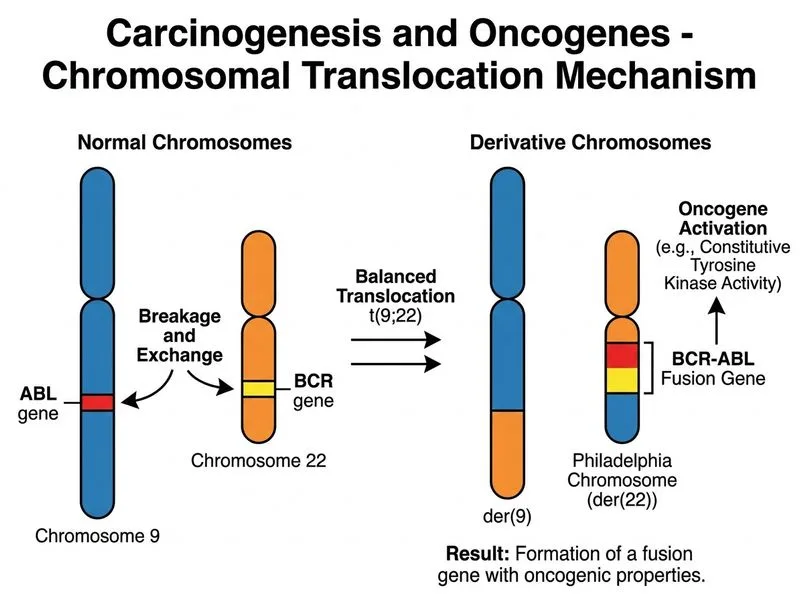 Carcinogenesis and Oncogenes diagram