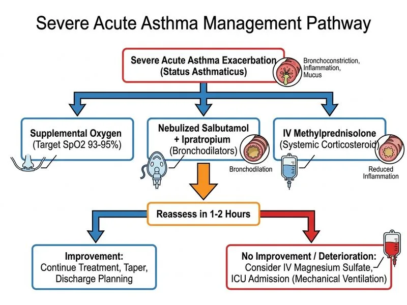 Asthma Management diagram
