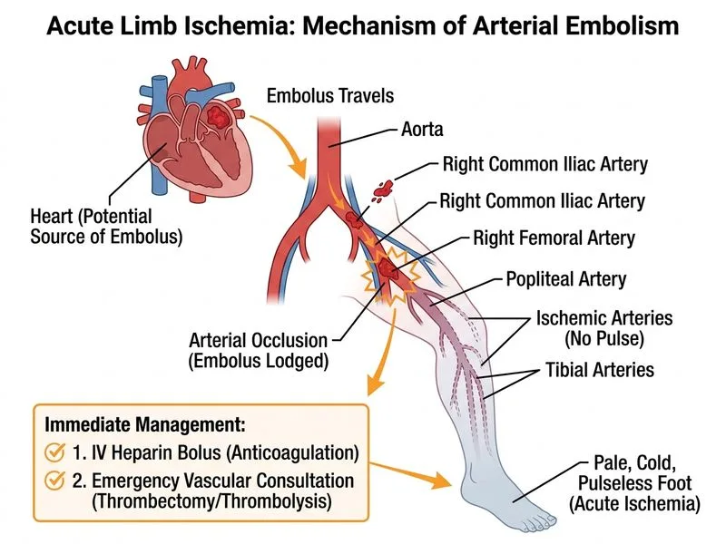 Peripheral Arterial Disease diagram
