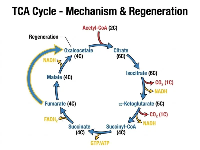 TCA Cycle diagram