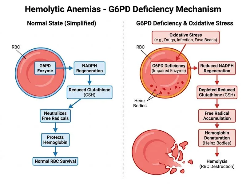 Hemolytic Anemias diagram