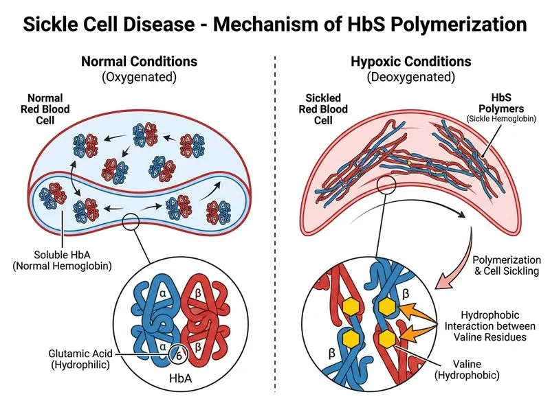 Sickle Cell Disease diagram
