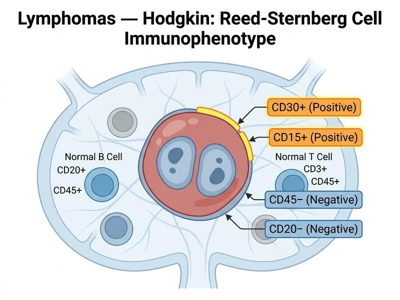 Lymphomas — Hodgkin diagram