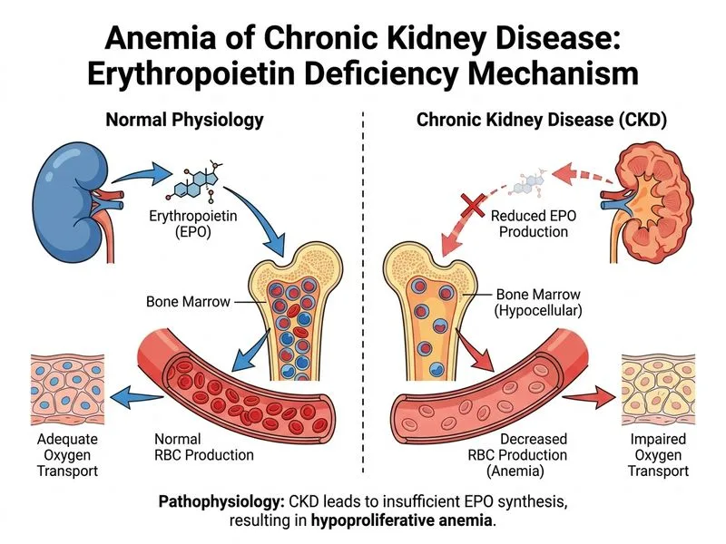 Anemia Workup diagram