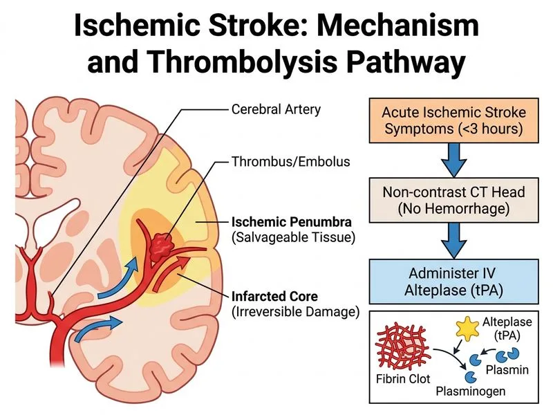 Ischemic Stroke diagram