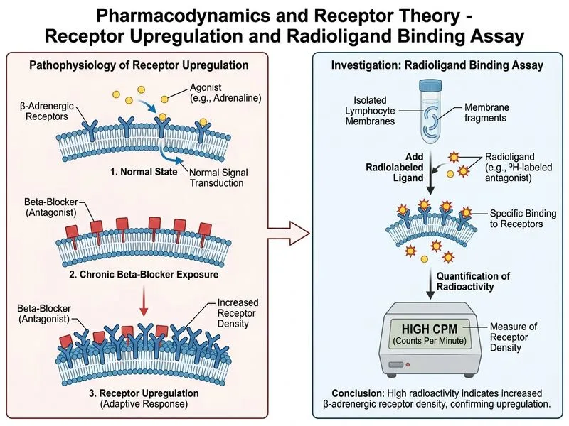 Pharmacodynamics and Receptor Theory diagram
