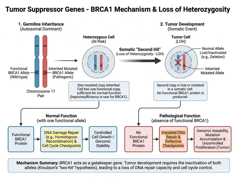 Tumor Suppressor Genes diagram