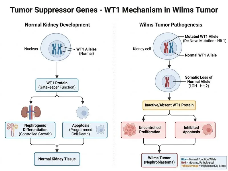 Tumor Suppressor Genes diagram
