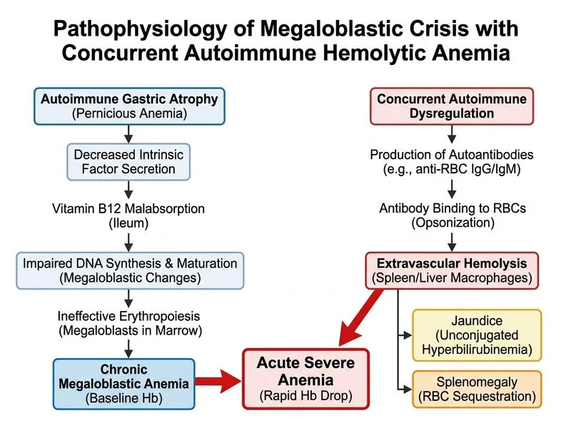 Megaloblastic Anemia diagram