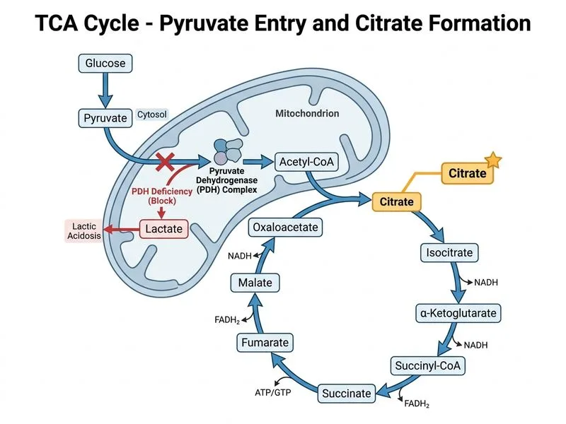 TCA Cycle diagram