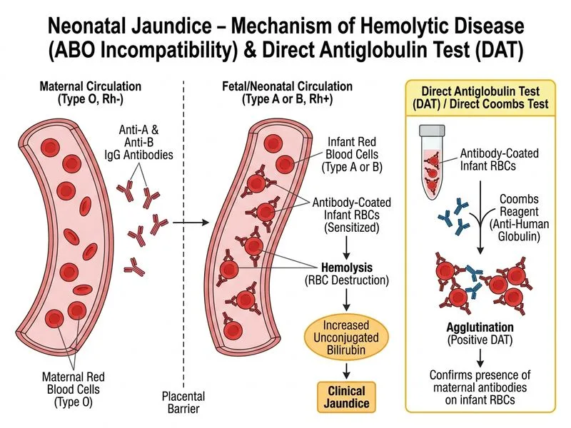 Neonatal Jaundice diagram